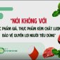 10 nguyên tắc vàng trong chọn thực phẩm