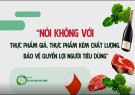 10 nguyên tắc vàng trong chọn thực phẩm